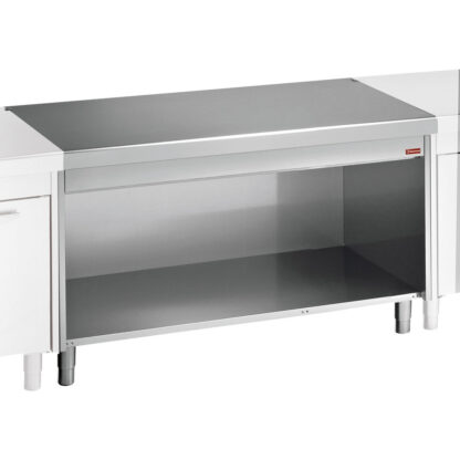 Neutral element on open cupboard