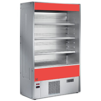 Ventilated refrigerated wall element