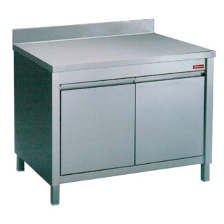 Table on cupboard 2 doors + edge