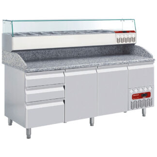 Refrigerated table set