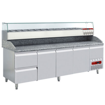 Refrigerated table set