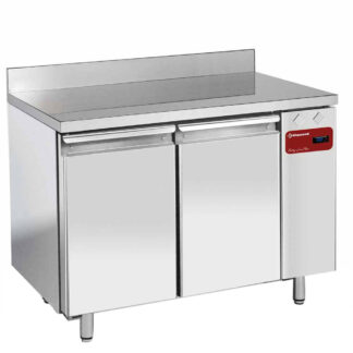 Wall refrigerated table, ventilated, 2 doors EN 600x400, 345 liters (without group)