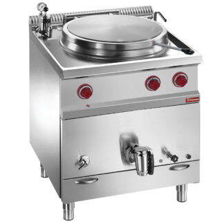 Gas boiling pan 50 liters - indirect heating