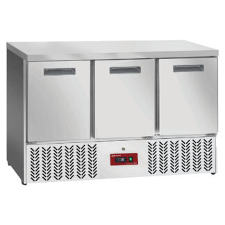 Refrigerated counter 3 doors GN 1/1