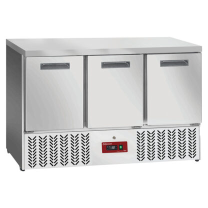 Refrigerated counter 3 doors GN 1/1