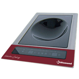 Induction plate "built-in wok"  6 kW-TRI, tactile keys