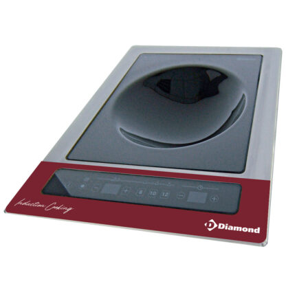 Induction plate "built-in wok"  6 kW-TRI, tactile keys