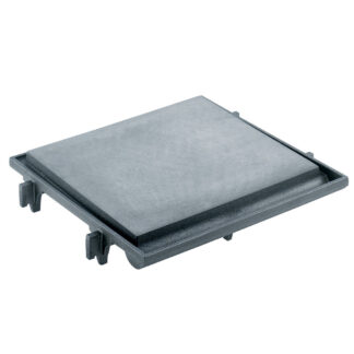 Smooth cooking plate, 1 fire