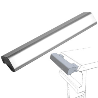 Stainless steel plates shelf - 1350 mm - PASS-THROUGH