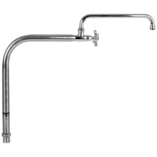 Water column, 4 burners / plates with oven