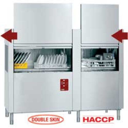 Dishwasher with traction drawn baskets "Traction Line"