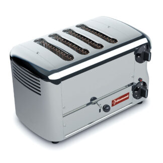 Electric roast bread  4 sections - Silver