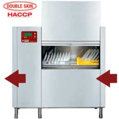 Dishwasher with traction drawn baskets "Traction Line Plus"