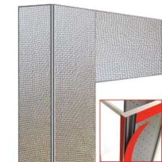 Deco display 530Lt. Silver - magnetic