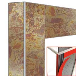 Deco display 530Lt. Acid copper - magnetic