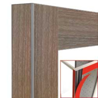 Deco display 530Lt. Grey Oak - magnetic