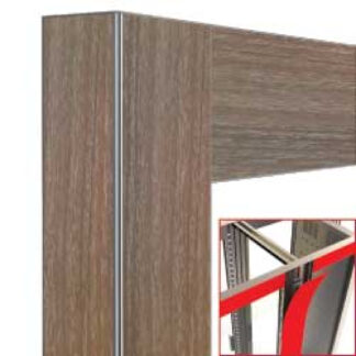 Deco junction 2x216Lt. Grey Oak - magnetic