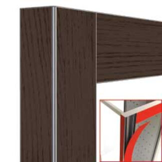 Deco display 216Lt. Wenge wood - magnetic