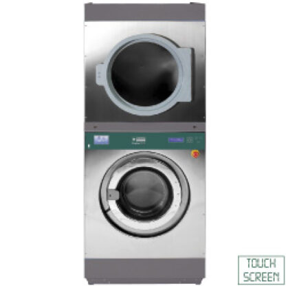 Washing machine with super spin-drying 14 kg (electric) + rotary dryer 14 kg (gas)