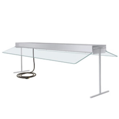 Food heater to put down, with protection, 762 mm