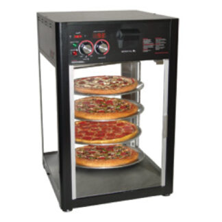 Heating display to put down, 4 rotary grids