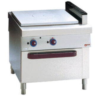 Gas range with gas cooking hob, gas oven, "service hatch"