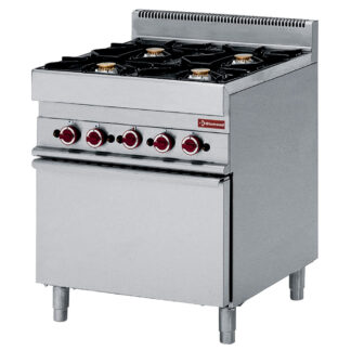 Gas range 4 burners with gas oven