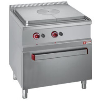 Cooking hob on gas, on gas oven GN 2/1