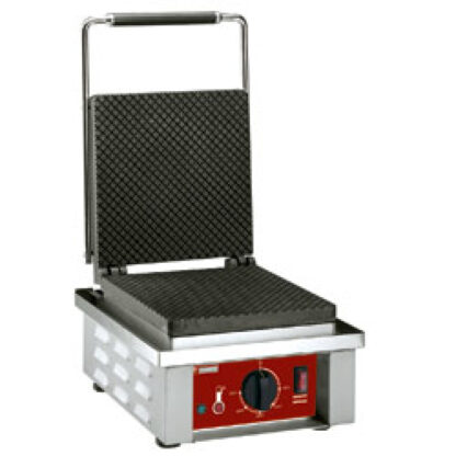 Electric waffle iron for waffle cones (ice cream)