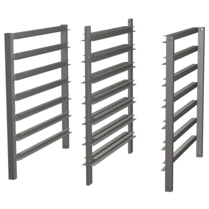Rack with tray slides for support SCF-DGV-S