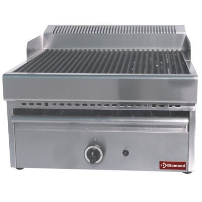 Gas steam-grill with cooking grid in cast iron -Top-