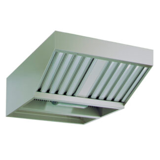 Neutral cooker hood, oven 20x GN 1/1