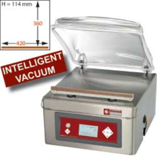Vacuum machine 420x360xh114 mm., LCD screen  - 16 m3/h