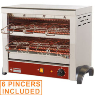 Toaster 6 tongs quartz