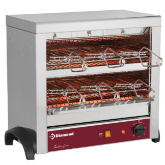 Toaster 6 tongs quartz