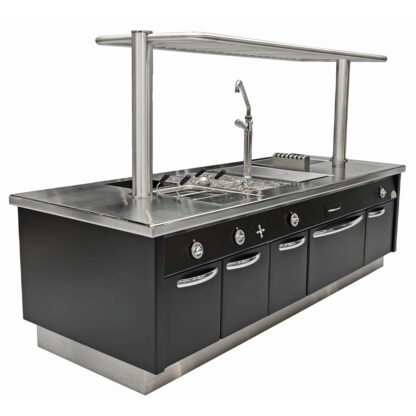 Multipurpose cooking range "Piano Chef"