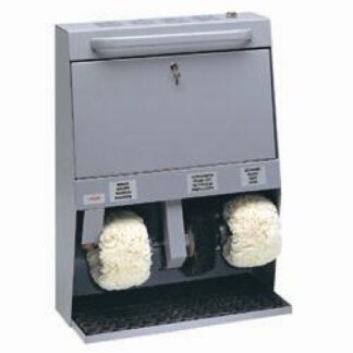 Shoe cleaning machine, 3 brushes