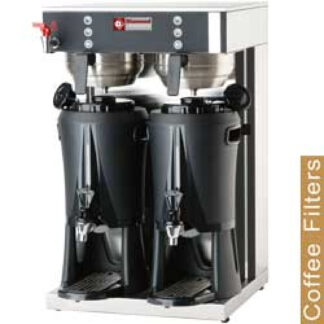 Coffee machine (filter) - 2 containers dispenser 2x2,5 Lit , hot water tap