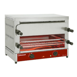 Electric toaster-salamander GN 1/1, 2 floors (520x320), "Quartz"