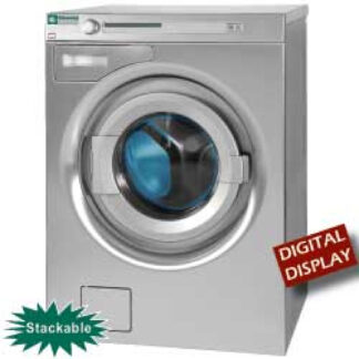 Washing machine with spin-dryer 7 kg "inox-titanium", with drain pump