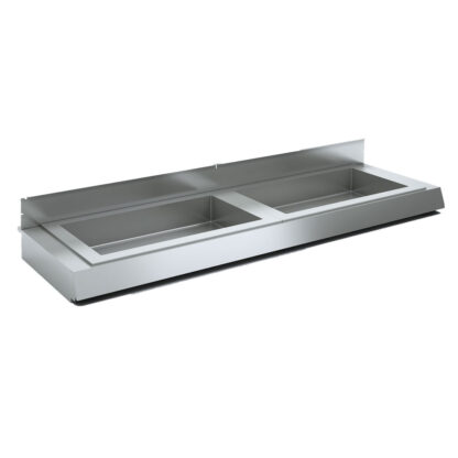 Option : Bain-marie tank 4x GN 1/1, H150mm