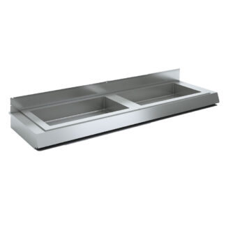 Option : Bain-marie tank 6x GN 1/1, H150mm