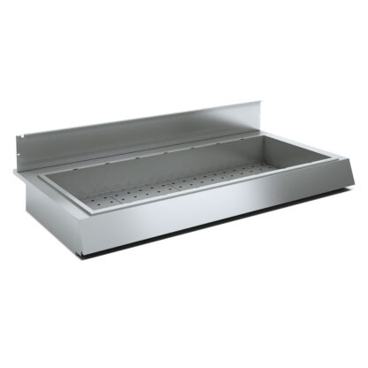 Option : Dry heat bain-marie tank 3x GN 1/1, H150mm