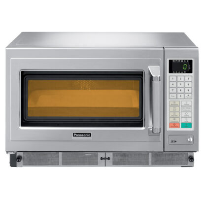 Professional microwave 1350 W, "combi" stainless steel