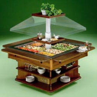 Refrigerated island capacity 4 GN  1/1