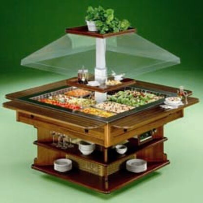 Refrigerated island capacity 4 GN  1/1
