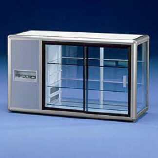 Refrigerated display, 3 glass sides