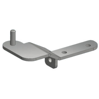Reversibility kit, lower left hinge