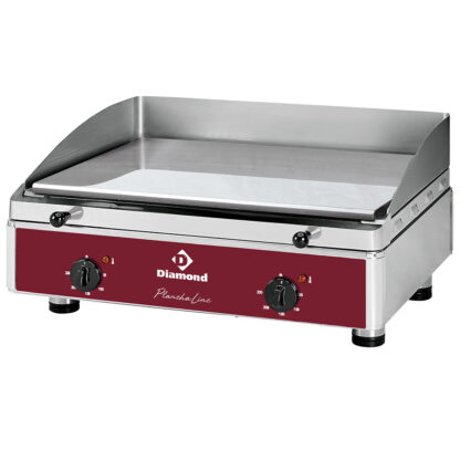 Electric smooth cooking surface, chrome coated