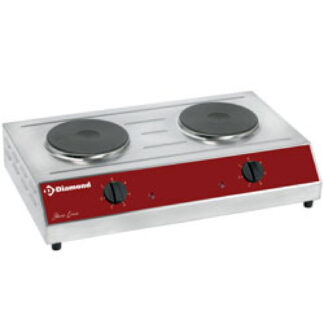 Table top electric stove, 2 plates (2x 1.5 kW)